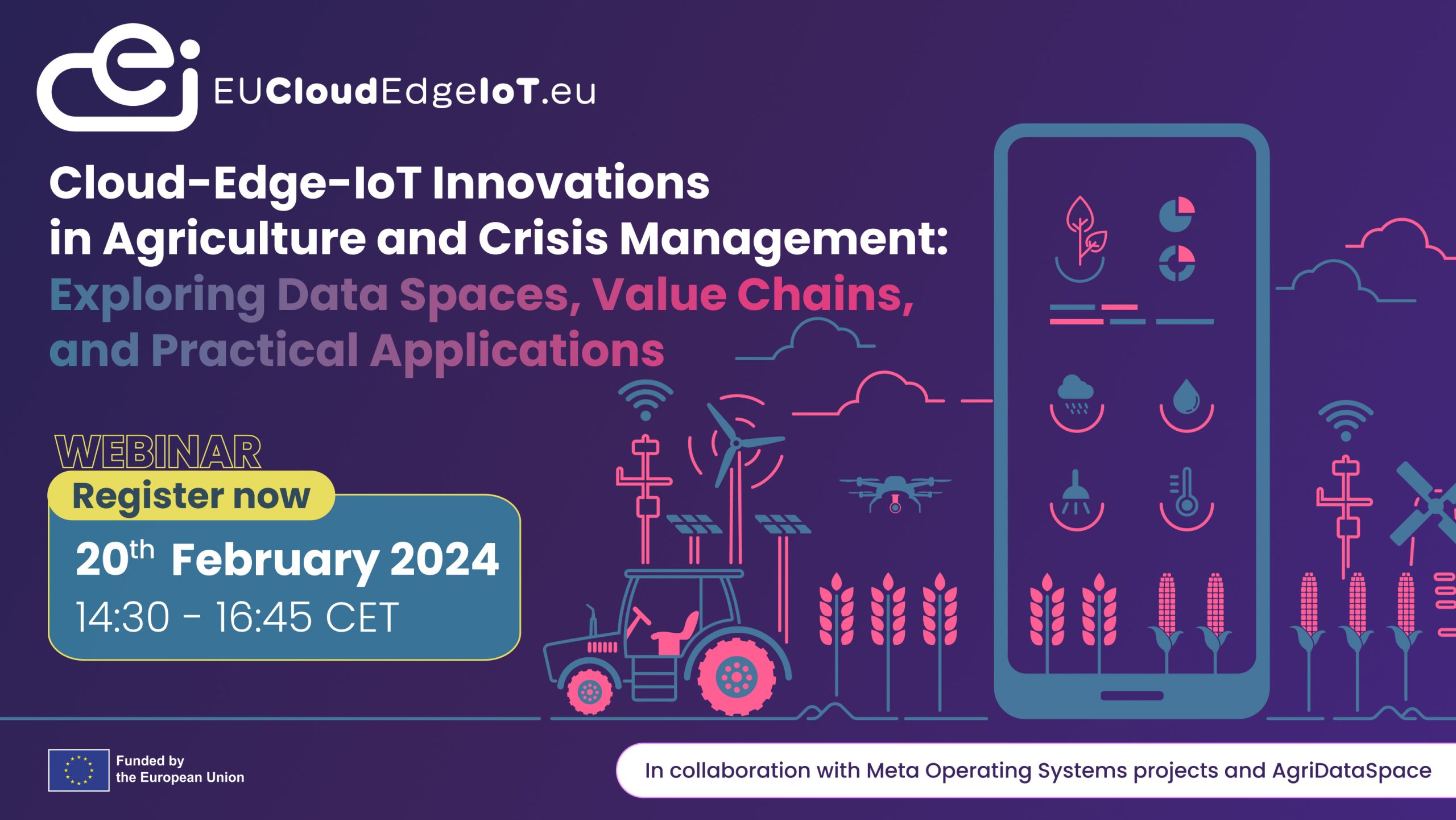 Cloud-Edge-IoT Innovations in Agriculture and Crisis Management